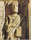 Statue de saint Jacques à la cathédrale d'Arles