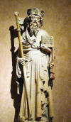 statue de saint Jacques au Musée des Augustins à Toulouse